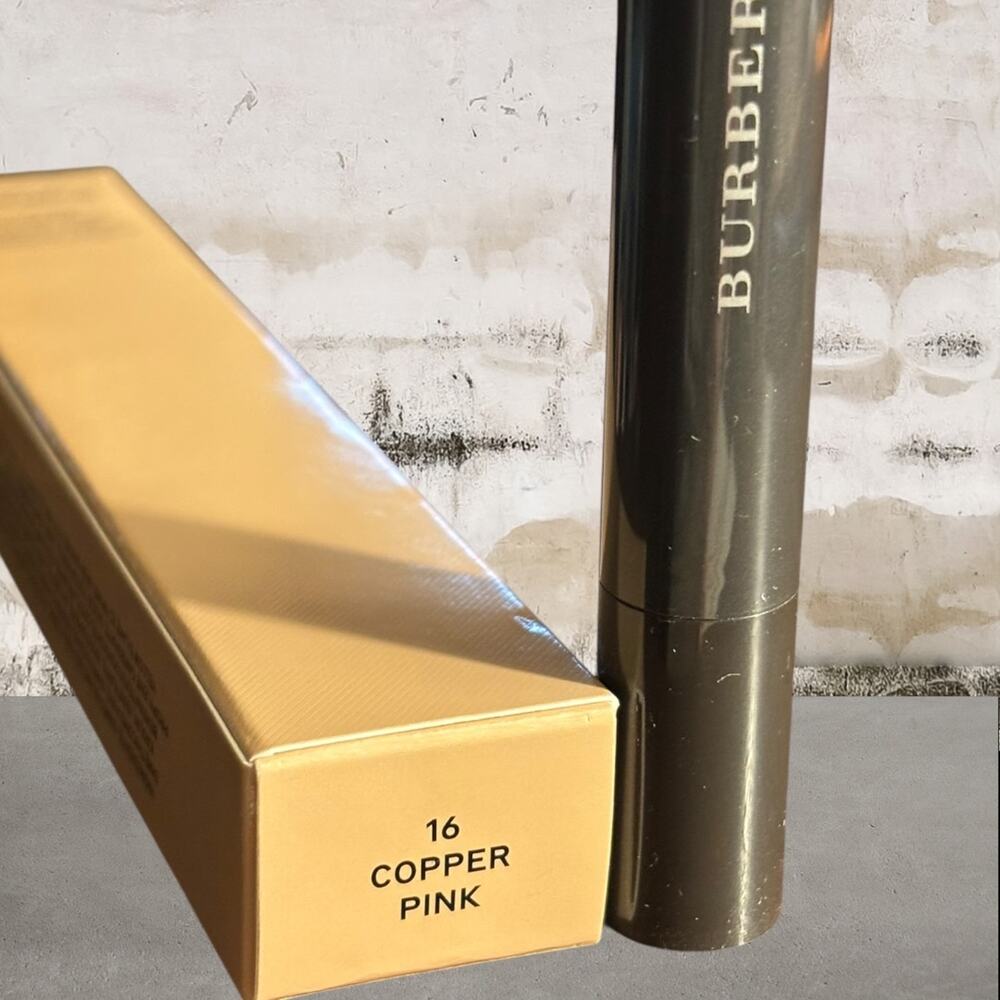 Burberry Lip Velvet Crush Cushion Lipstick Matte Copper Pink #16 NIB - Picture 2 of 7